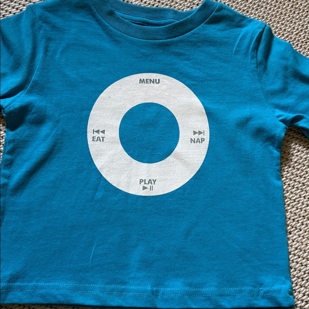 Shirt toddler boys new size 3T cotton Little Teez short sleeves